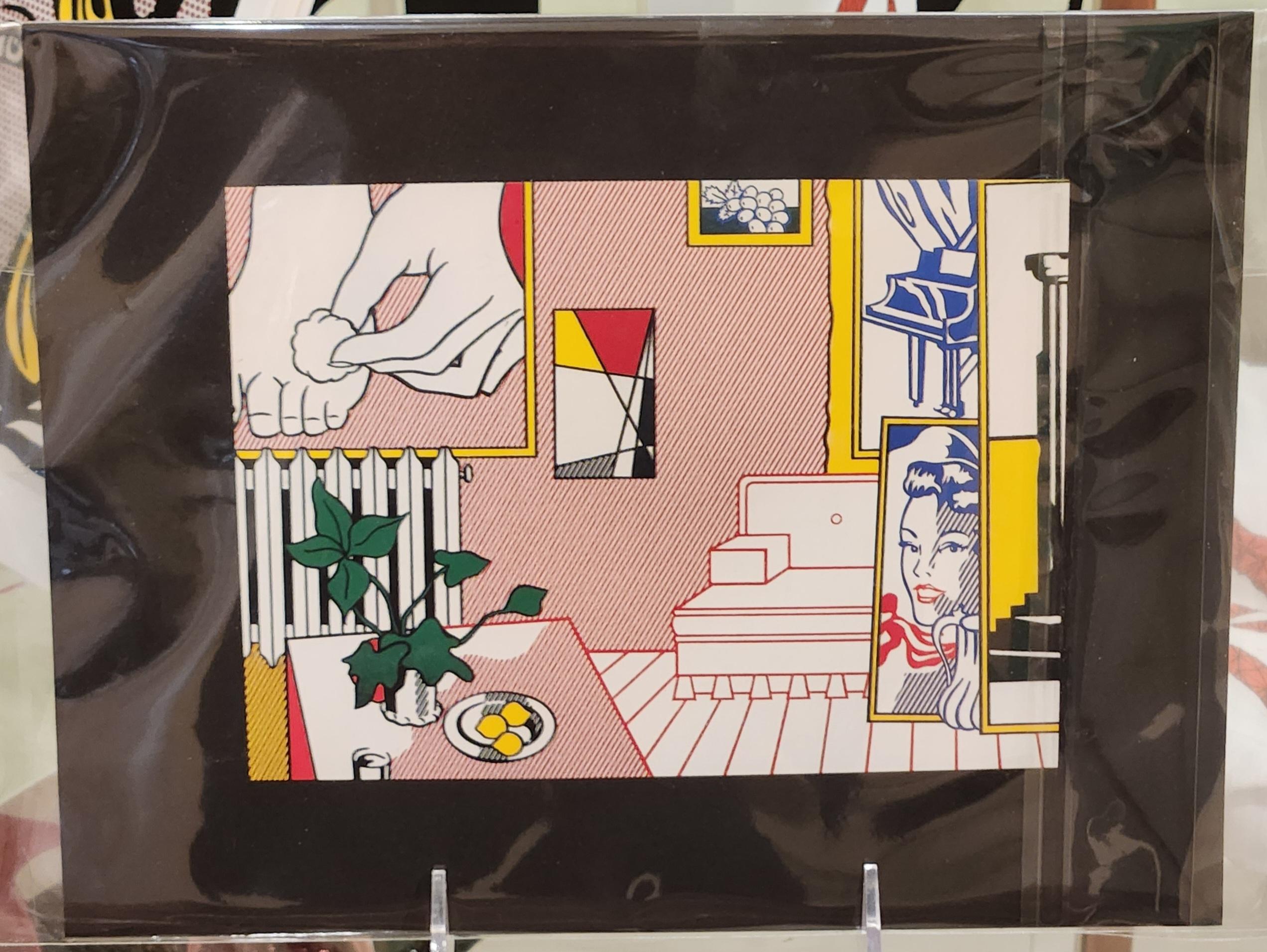 (image for) Roy Lichtenstein Art Studio "Foot Medication" Framed Print